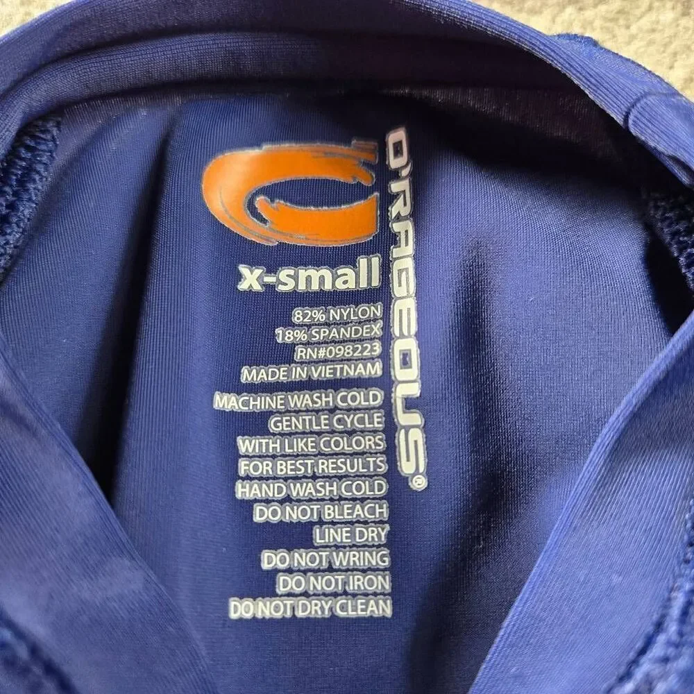 O'rageous Swim boy rashguard XS longsleeve